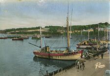 Cartolis Douarnenez (Finistère) - Du Port, vue les Plomarc'h