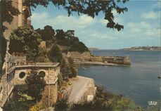 Cartolis Dinard (Ille-et-Vilaine) - Le Clair de Lune, Le Bec de la Vallée, au loin St ...