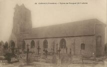 Cartolis Carhaix-Plouguer (Finistère) - L'Eglise de Plouguer (XIIe siècle)