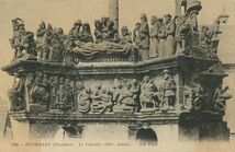 Cartolis Guimiliau (Finistère) - Le Calvaire (1581), détails